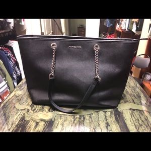 Michael Kors large leather tote